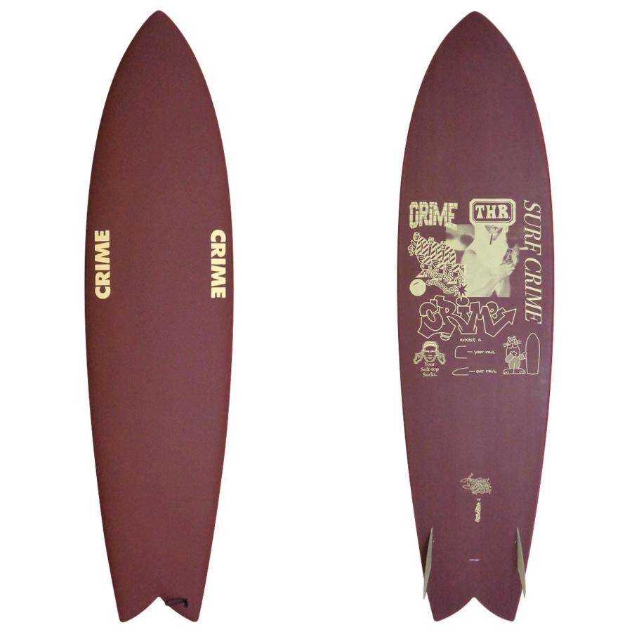 crime California keel 5'8 /ソフト　 キャッチサーフ