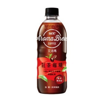 UCC AROMA BREW 艾洛瑪紅茶咖啡500mlx24入/箱