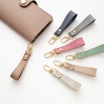 手指帶 [收縮皮革] 真皮 防摔 易於安裝 FS38K