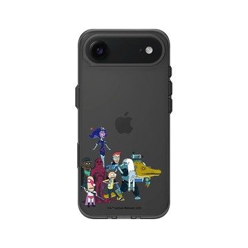 iPhone Air Clear (相機按鈕) 酷墨灰 - 瑞克和莫蒂 Rick and Morty - 正義使者