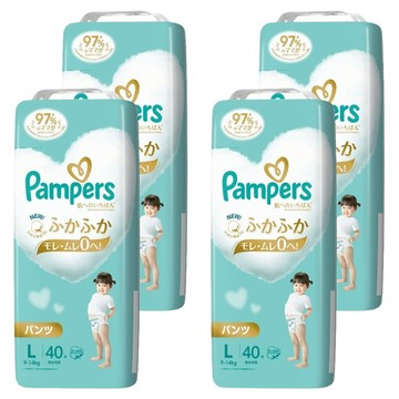 Pampers 幫寶適 日本境內版 褲型尿布 9~14kg  L  160片