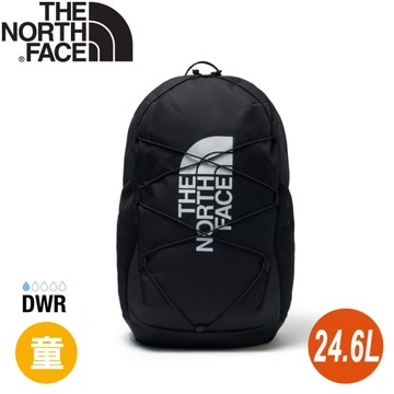 【The North Face 童 24.6L 後背包《黑》】52VYJK3/拉鍊包/雙肩包/旅遊/書包/筆電包