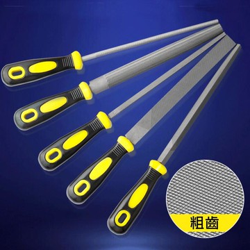 鐵工銼刀8吋 扁銼 圓銼 半圓銼 方銼 三角銼 帶柄銼刀 鋼銼 合金 銼刀 工具刀 手工銼刀【GK345】  123便利屋