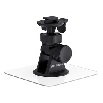 peripower 黏貼式 行車紀錄器支架 T頭適用 MT-12  1個  透明色