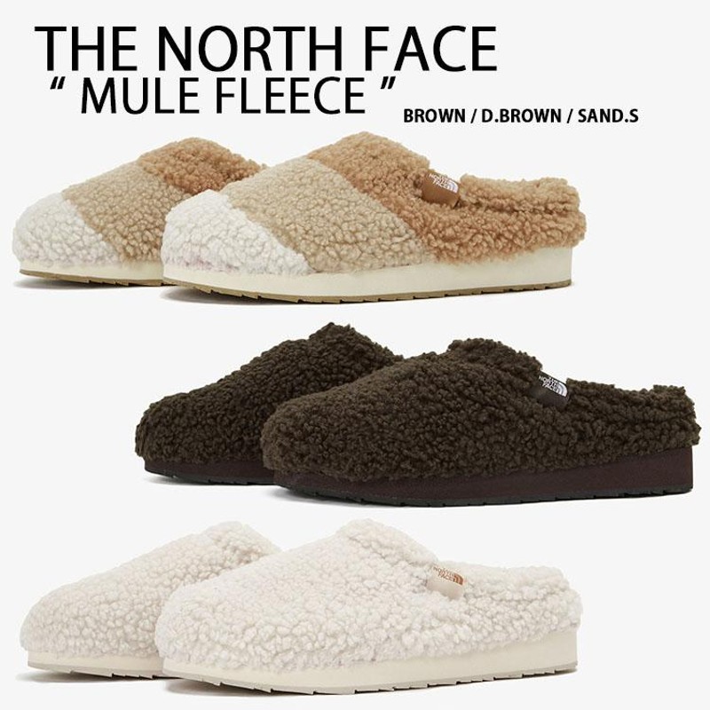 THE NORTH FACE ノースフェイス ミュール ボアサンダル MULE FLEECE