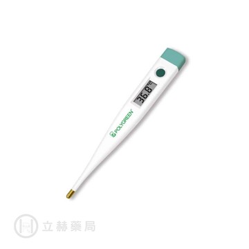 Polygreen 沛綠康 電子體溫計KD-204 (硬頭)  1入/盒 電子體溫計 測量體溫 體溫計 【立赫藥局】