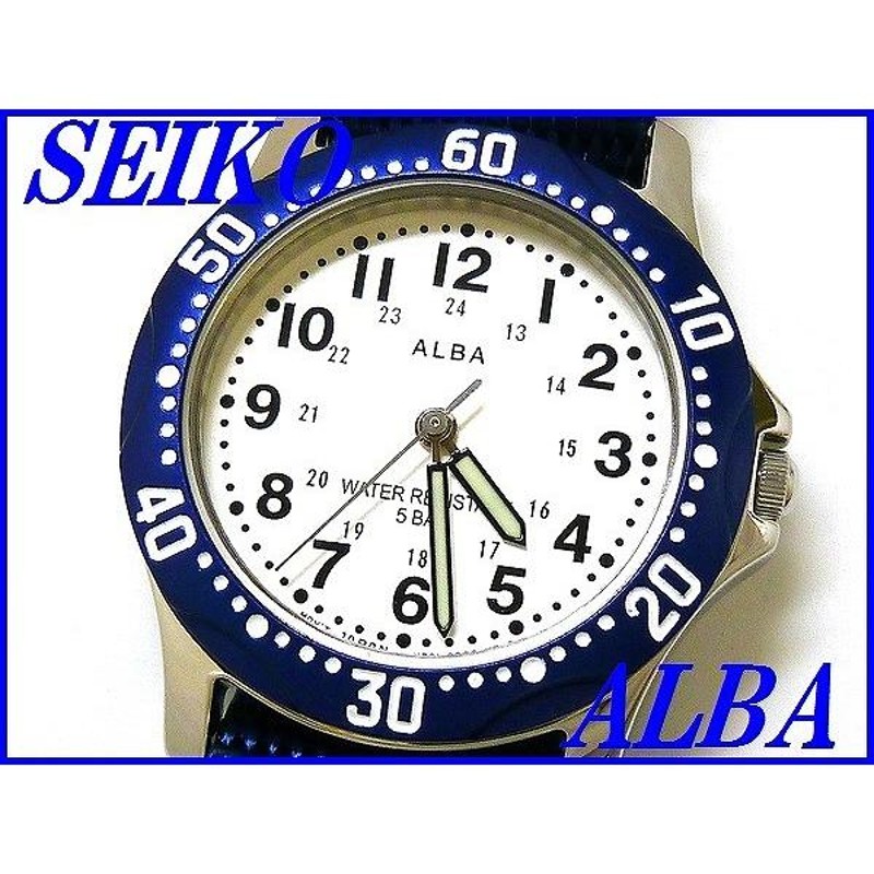 ☆新品正規品☆『SEIKO ALBA』セイコー アルバ 腕時計 AQQS002