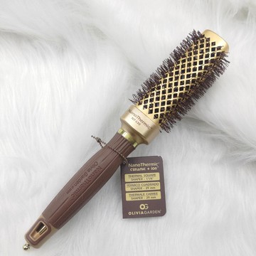 【Olivia Garden】奧莉維亞花園 NTS陶瓷離子黃金方梳 NT-S40