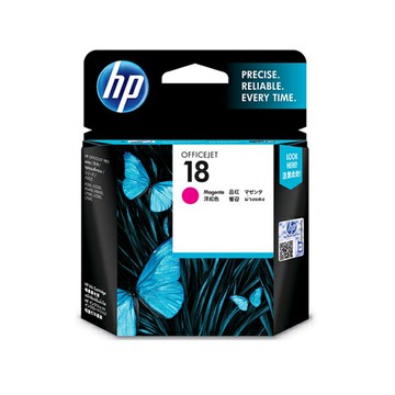 HP 紅色原廠墨水匣 / 盒 C4938A 18【APP滿額下單4%點數(單一帳號最高1500點)】6/30止