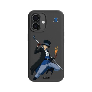 iPhone 16 SolidX 黑 - 航海王 One Piece - 角色系列-薩波