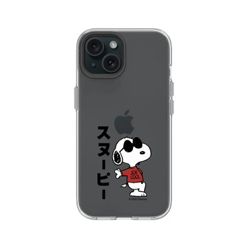 iPhone 15 Clear 透明 - 史努比 Snoopy - Joe Cool