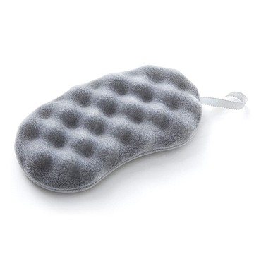 又敗家@日本製COGIT手竹炭超細纖維沐浴海綿278754大(細植毛加工製壓接設計)超細緻泡沫海棉起泡海綿洗澡海綿沐浴刷淋浴刷淋浴海綿搓澡刷【全館299超取免運】【APP下單點數4倍送】