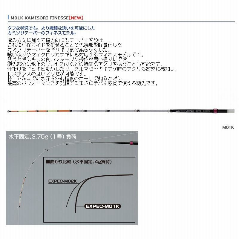 シマノ レイクマスター EXPEC M01E REACTION BITE / ワカサギ釣り