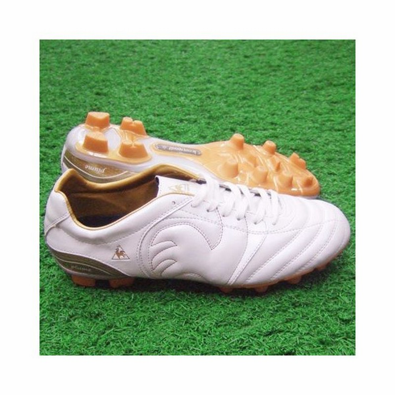 ブリュームライト S ホワイト ゴールド Lecoqsportif ルコック サッカースパイクqsc 1303wg 通販 Lineポイント最大0 5 Get Lineショッピング
