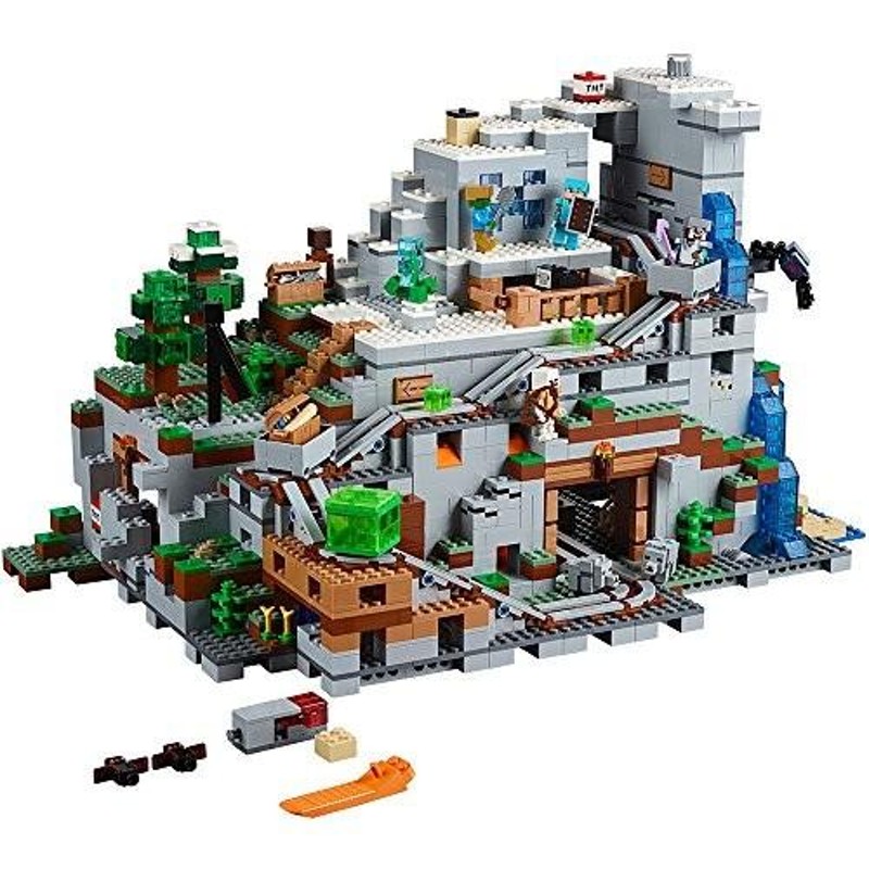 LEGO マインクラフト 山の洞窟 (21137) | LINEショッピング