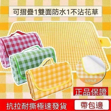 🔥臺灣夯貨+99免運✨野餐墊戶外防水便攜地墊防潮墊ins野炊春遊加厚草坪露營墊子用品