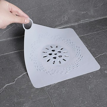 廚房水槽排水口過濾網衛生間下水道硅膠地漏網浴室毛發防堵地漏蓋