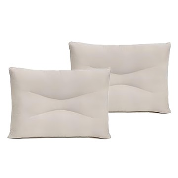 farfe 防過敏可水洗頸椎枕  淺褐色  40x60cm  2個