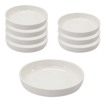 ABM 陶瓷盤 6號  白色  1套