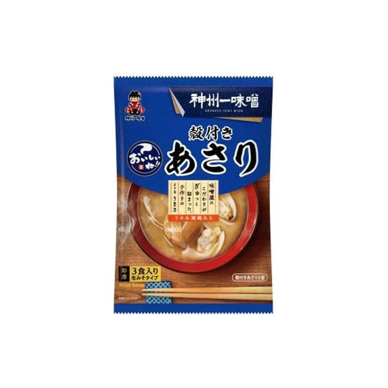 神州一 おいしいね 殻付きあさり汁 3食12入