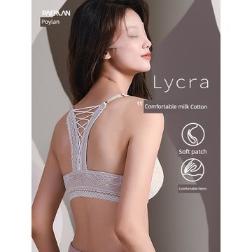 美背性感加厚文胸乳棉女士蕾絲