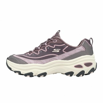 Skechers 休閒鞋 D Lite Max 女鞋 紫 米白 機能 復古 厚底 老爹鞋 180399DKMV