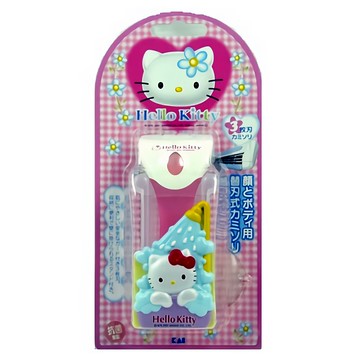 日本貝印KAI Hello Kitty 仕女專用除毛刀- LK3-1SEKT