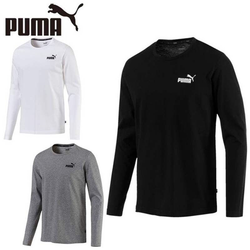 プーマ Tシャツ 長袖 メンズ Ess Ls Puma 通販 Lineポイント最大0 5 Get Lineショッピング