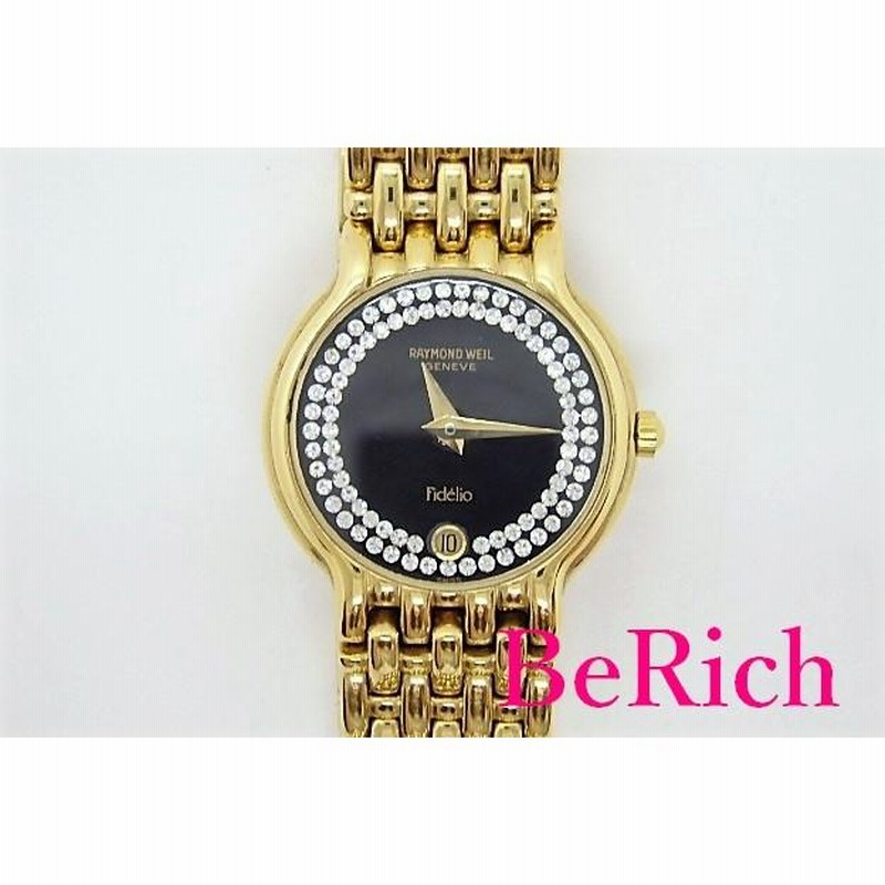 レイモンドウィル腕時計/レディース レイモンドウィル RAYMOND WEIL腕時計黒18K SS アナログ