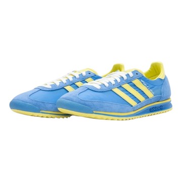 Sporty & Rich x W Adidas SL 72 OG 聯名款 藍黃 休閒鞋 女鞋 JH6701