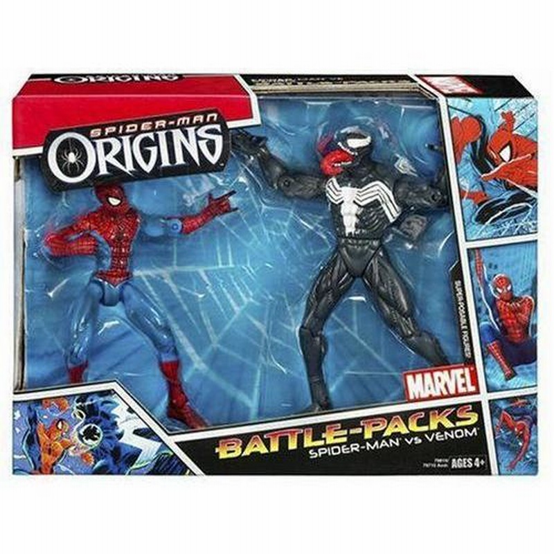 Spider-Man Origins Battle Packs: Spider-Man vs. Venom （スパイダーマン オリジンズ バトルパック  | LINEブランドカタログ