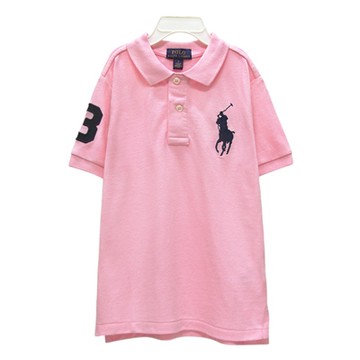 Ralph Lauren 童裝數字3經典大馬短袖POLO衫