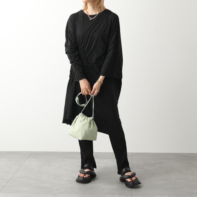 JIL SANDER ジルサンダー ショルダーバッグ JSWU853407 WUB70052 レディース ドローストリング クロスボディスモール  レザー 巾着バッグ 鞄 442 | LINEブランドカタログ