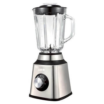 大家源 1.5L 碎冰玻璃杯果汁機 TCY-673501 6片式刀組 四段調速 不鏽鋼機身外殼