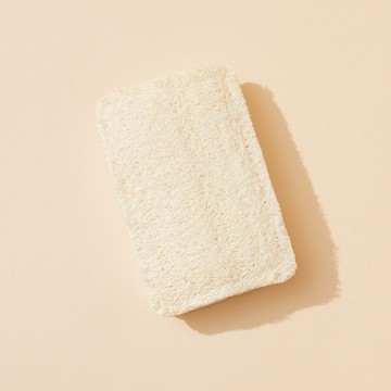 Leaffy絲瓜絡木漿海綿擦 2片裝 廚房清潔 洗碗杯具 去污清潔海綿