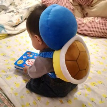 【寶寶市集】寶寶市集 可愛傑尼龜 烏龜造型寶寶學步防摔枕 烏龜護頭枕