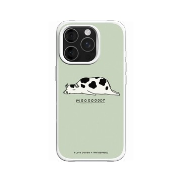 iPhone 16 Pro SolidX 白 - ilovedoodle (Lim Heng Swee) - Mooooody 乳牛