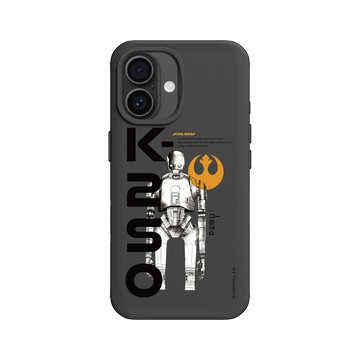 iPhone 16 SolidX 黑 - 迪士尼-星際大戰 Star Wars - K2SO 2-俠盜一號