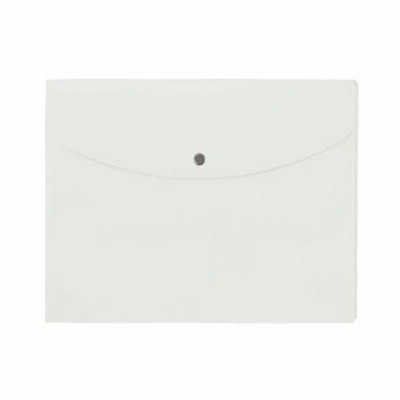 送料無料 (まとめ) プラス シンプルワークポケット付エンベロープ マチ付 A4ヨコ ホワイト FL-121CH 1枚 〔×100セット〕 |b04