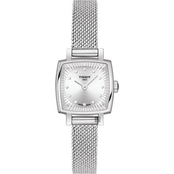 TISSOT 天梭 LOVELY SQUARE 動人心弦米蘭帶女錶-20mm T0581091103600