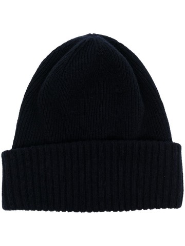 Woolrich - ribbed-knit wool-cashmere beanie - men - Cashmere/Wool - XL - Black