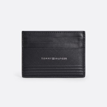 【Tommy Hilfiger】TH 商務票卡夾 _黑色