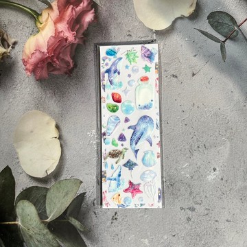 海洋水晶轉印貼紙