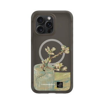 iPhone 15 Pro Max AirX 本質黑 - Van Gogh Museum - 玻璃杯中盛開的杏花