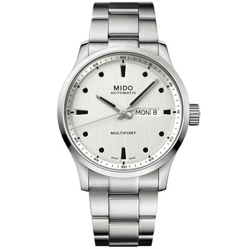 MIDO美度 MULTIFORT M 先鋒系列 時尚機械腕錶 42mm / M0384301103100