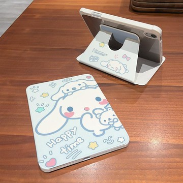 星星玉桂狗適用於蘋果iPad11平板殼mini筆槽pro保護套Air旋轉支架