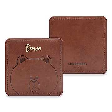 GARMMA LINE FRIENDS 燙金皮革行動電源 熊大 10000series@#@ GARMMA LINE FRIENDS 燙金皮革行動電源 熊大  10000 series