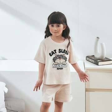 CACO-魯斯佛華夫格套裝‧親子款-童【J3DI004】