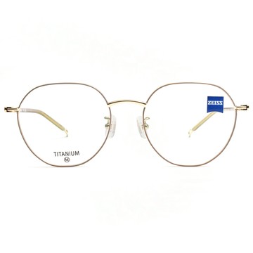 ZEISS 光學眼鏡 ZS23133LB 260 鈦金屬 皇冠型 - 金橘眼鏡