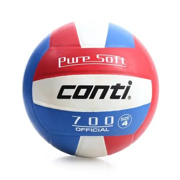 conti 4號球 超軟橡膠排球-排球協會指定用球 藍紅